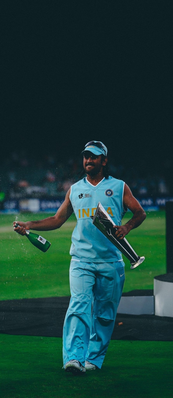 Dhoni Thala Mahi Cricket A4 Size Poster without frame..paper Glossy 300 gsm ..