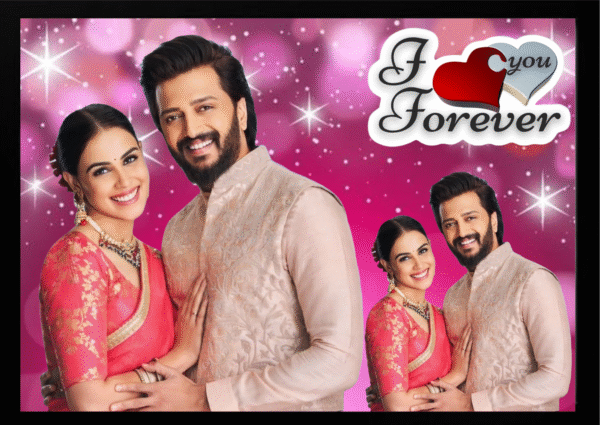 Customized Karwa Chowth, Anniversary , Photo Frame