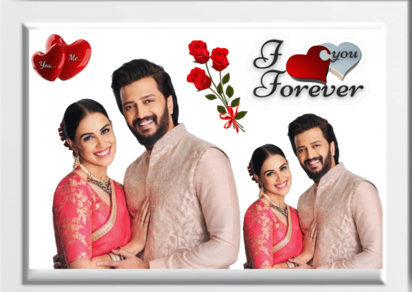 Customized Karwa Chowth, Anniversary , Photo Frame