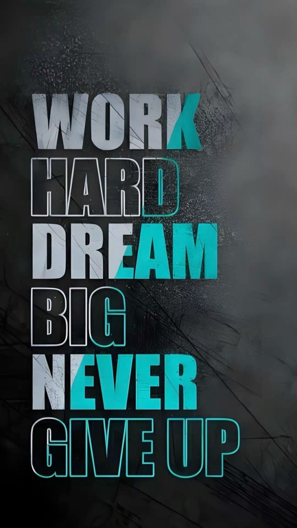 Motivation Quote Poster – High Glossy 300 GSM, Size A4 (8.3 x 11.7 inches approx (Only Poster)