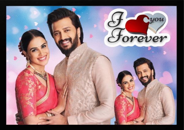 Customized Karwa Chowth, Anniversary , Photo Frame