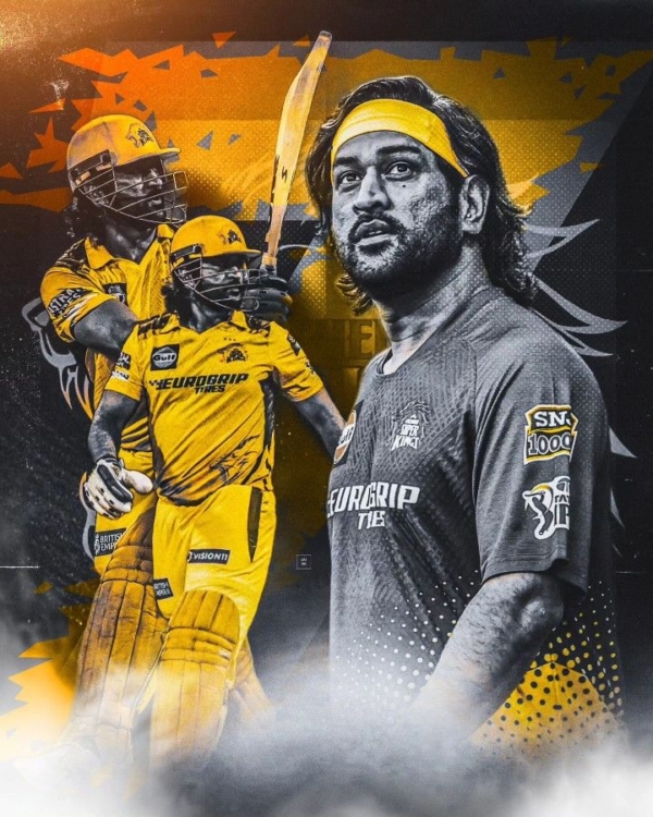 Dhoni Thala Mahi Cricket A4 Size Poster without frame..paper Glossy 300 gsm ..