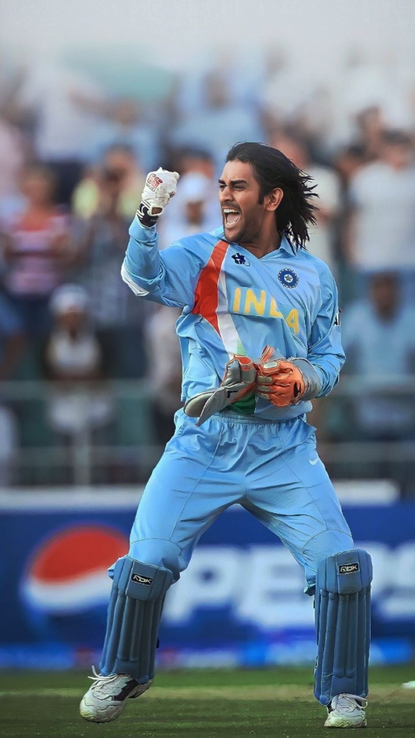 Dhoni Thala Mahi Cricket A4 Size Poster without frame..paper Glossy 300 gsm ..