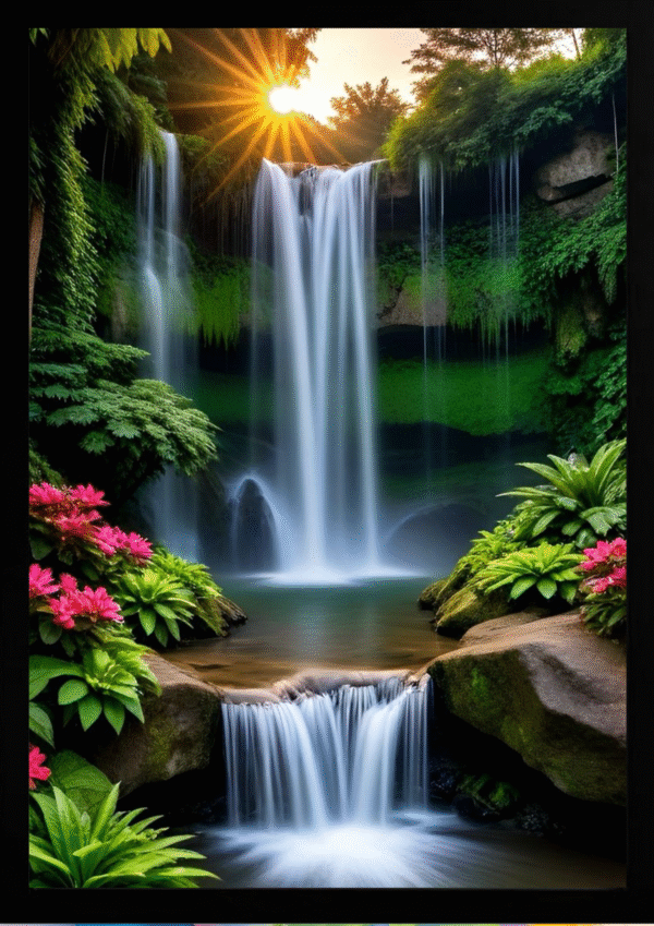 Waterfall Vastu- Approved Photos – Placement & Benefits Chart
